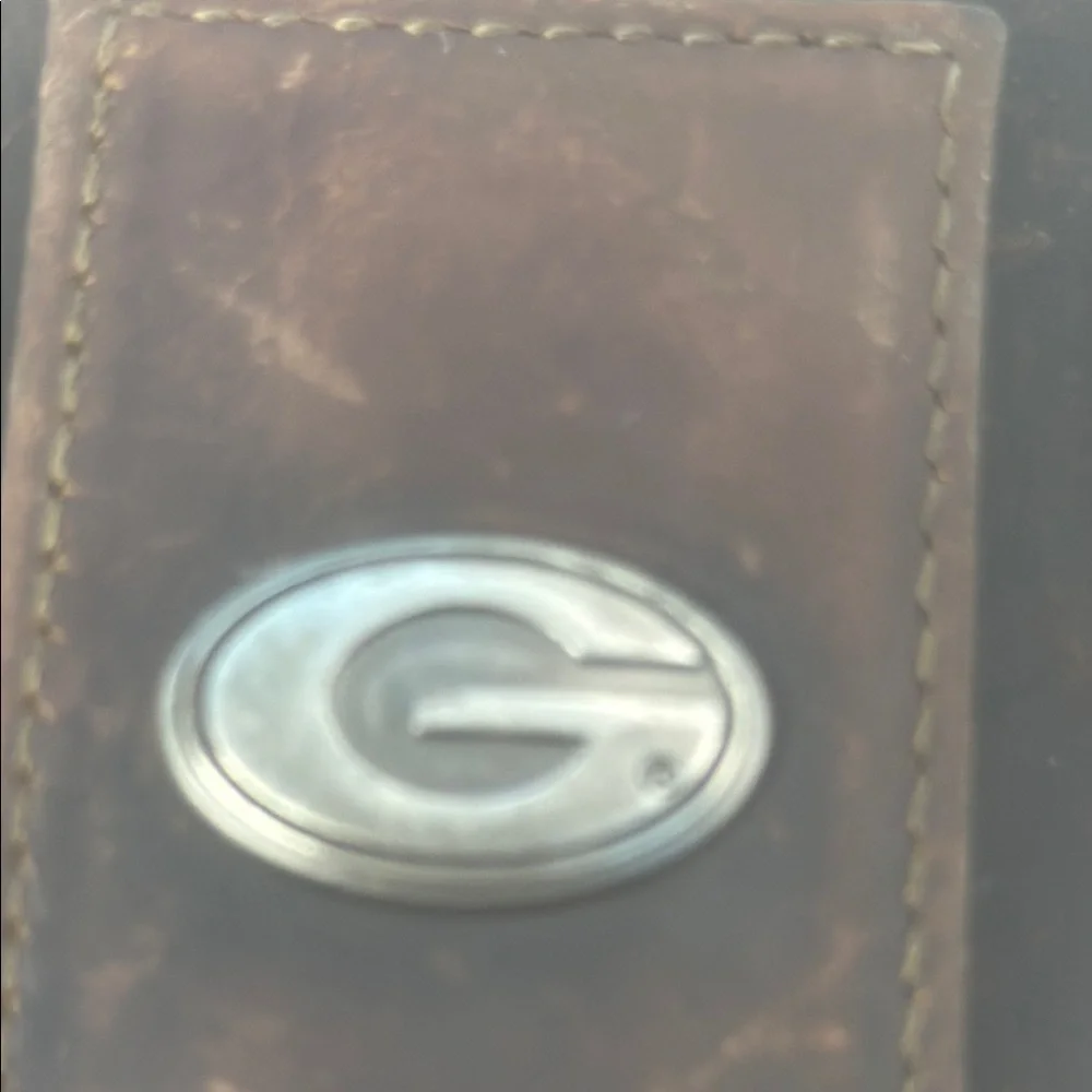 ZEP-PRO Georgia Bulldog Collegiate Leather Front Pocket Wallet